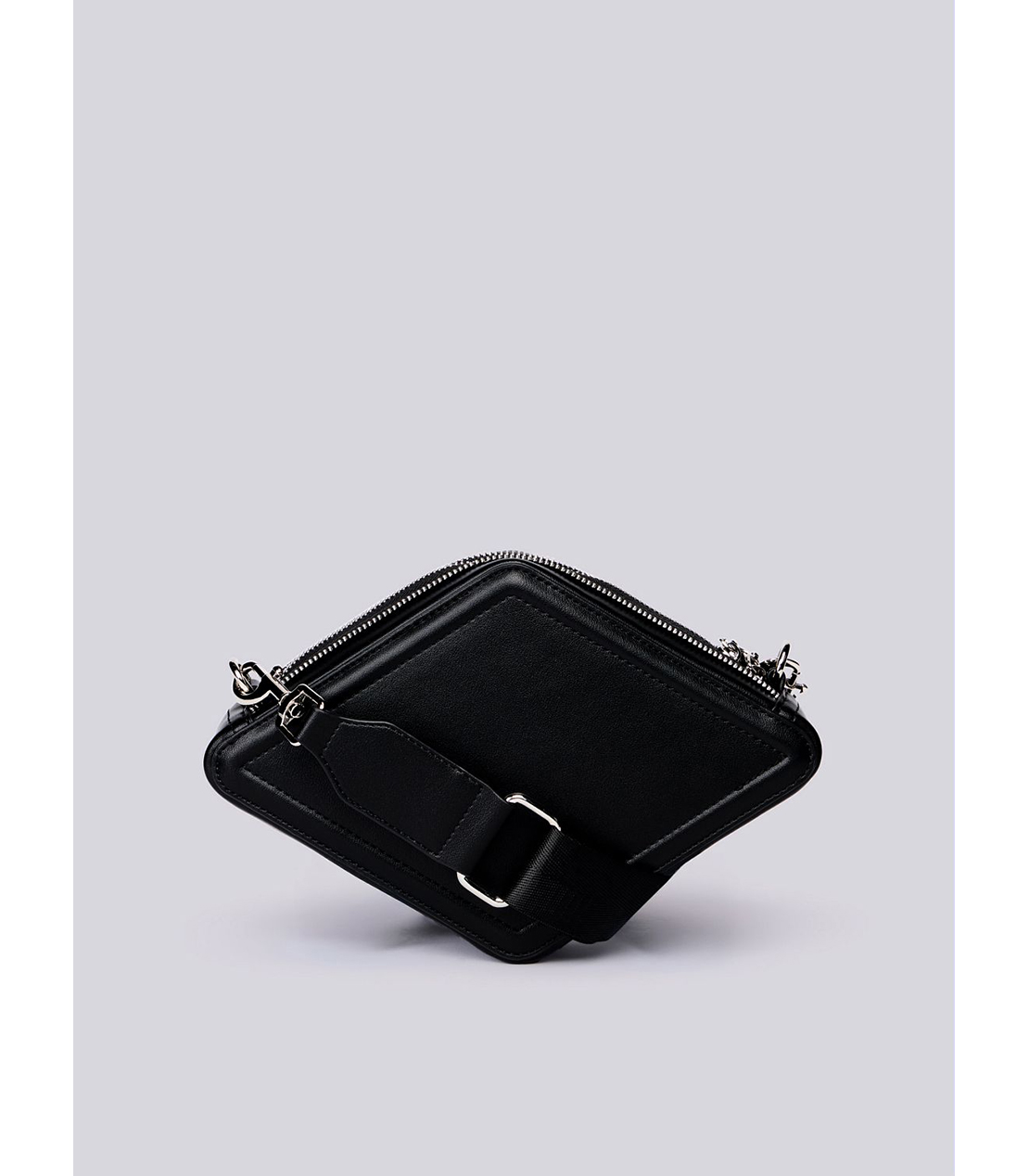 ダイヤモンド型クロスボディバッグ 詳細画像 ブラック 2